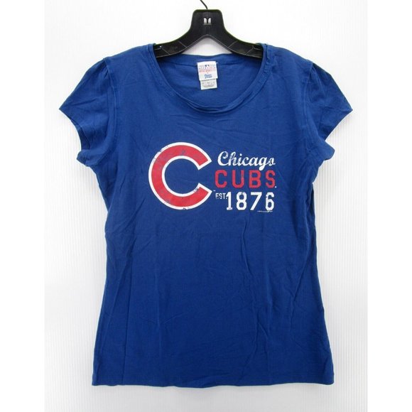 Chicago Cubs Shirt XL Campus Lifestyle Genuine Merchandise MLB Y2K - Picture 1 of 11
